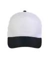 Cappellino in poliestere, 5 pannelli, regolazione a velcro