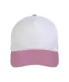 Cappellino in poliestere, 5 pannelli, regolazione a velcro