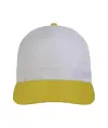 Cappellino in poliestere, 5 pannelli, regolazione a velcro