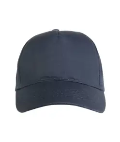 Cappellino in RPET, 5 pannelli con anellini ricamati