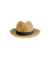 Cappello in paglia con fascia elastica 2,5 cm applicabile e personalizzabile