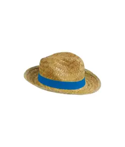Cappello in paglia con fascia elastica 2,5 cm applicabile e personalizzabile