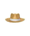 Cappello in paglia con fascia elastica 3 cm applicabile e personalizzabile