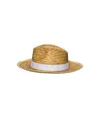 Cappello in paglia con fascia elastica 3 cm applicabile e personalizzabile