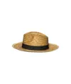 Cappello in paglia con fascia elastica 3 cm applicabile e personalizzabile