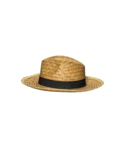 Cappello in paglia con fascia elastica 3 cm applicabile e personalizzabile