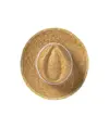 Cappello in paglia con fascia elastica 3 cm applicabile e personalizzabile