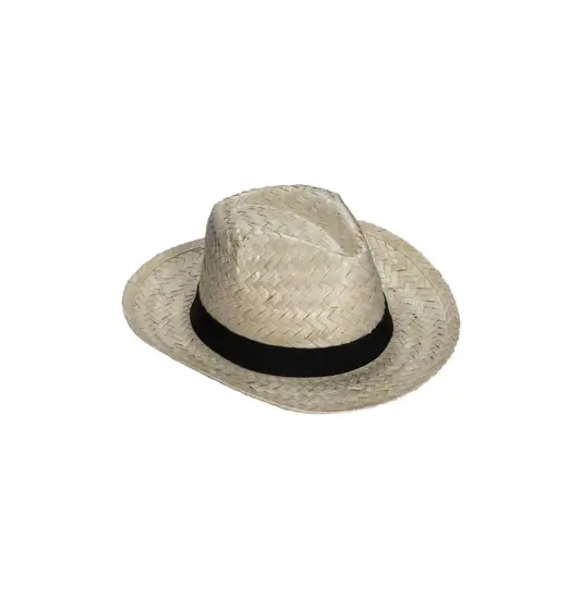 Cappello in paglia con fascia elastica da 3 cm personalizzabile
