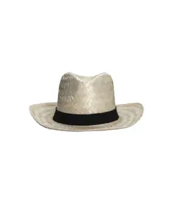 Cappello in paglia con fascia elastica da 3 cm personalizzabile