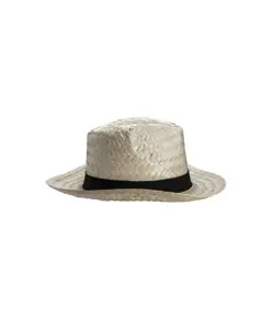 Cappello in paglia con fascia elastica da 3 cm personalizzabile