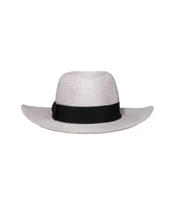 Cappello in paglia di carta con fascia elastica 3 cm applicabile e personalizzabile
