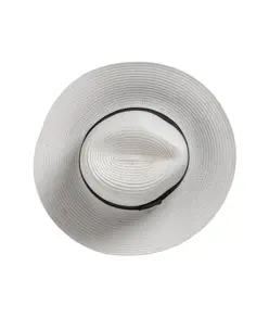 Cappello in paglia di carta con fascia elastica 3 cm applicabile e personalizzabile