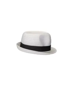 Cappello in paglia di carta con fascia elastica 3 cm applicabile e personalizzabile