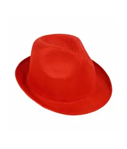 Cappello in poliestere con fascia elastica 2,5 cm applicabile e personalizzabile