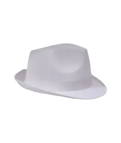 Cappello in poliestere con fascia elastica 2,5 cm applicabile e personalizzabile