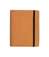 Cartella organizer in sughero con elastico A5, blocco 64 fogli