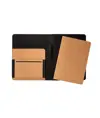 Cartella organizer in sughero con elastico A5, blocco 64 fogli