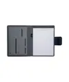 Cartella porta blocco A4 in R-PET con magnete di chiusura che si illumina personalizzabile