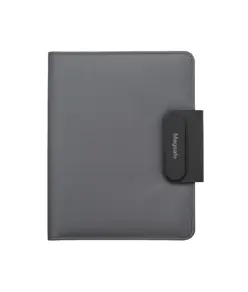 Cartella porta blocco A5 in R-PET con magnete di chiusura che si illumina personalizzabile