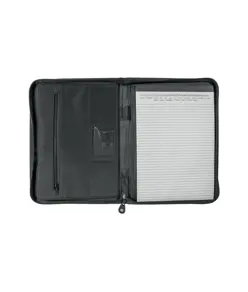 Cartella porta documenti in microfibra e similpelle .Tasche interne