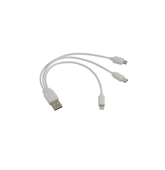 Cavo adattatore Micro USB/Lighting/Type C