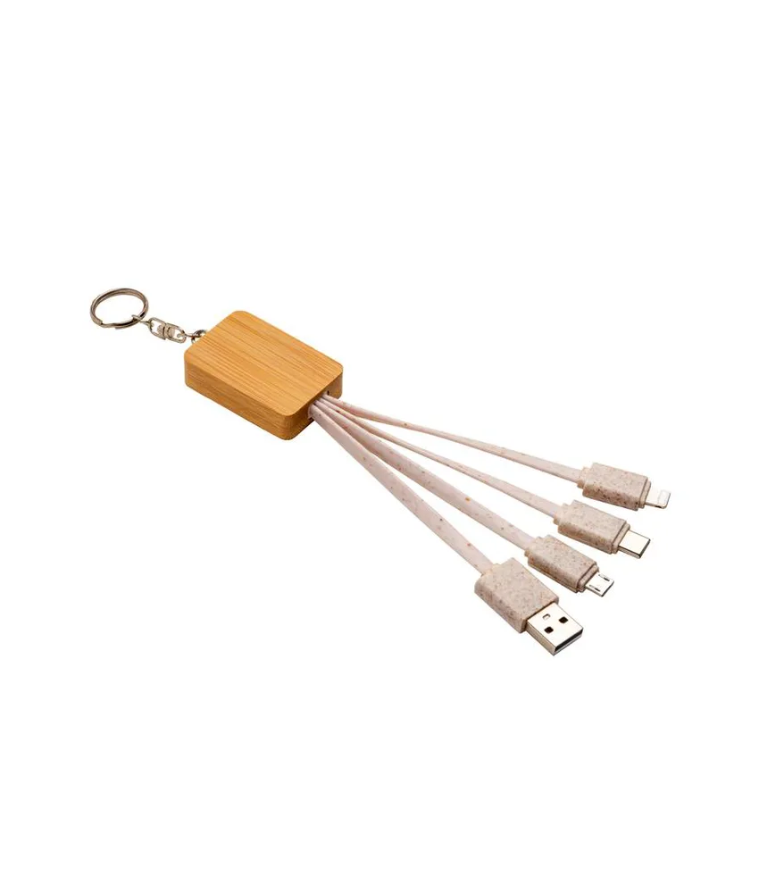 40 pezzi Cavo alimentazione usb-type c/lighting/micro usb con portachiavi