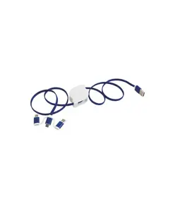 Cavo alimentazione USB-type C/lighting/microUSB retrattile