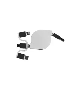 Cavo alimentazione USB-type C/lighting/microUSB retrattile