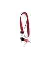 Chiavetta USB 4 Gb con nastro da collo e moschettone. Possibilità di import su richiesta