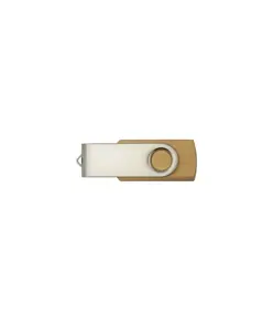 Chiavetta USB 4 Gb girevole in Bambù/Metallo