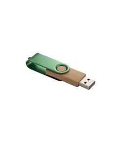 Chiavetta USB 4 Gb girevole in paglia di grano