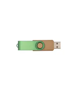 Chiavetta USB 4 Gb girevole in paglia di grano