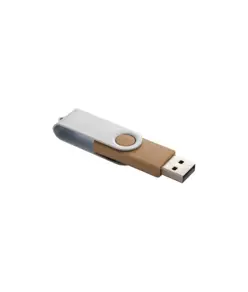 Chiavetta USB 4 Gb girevole in paglia di grano