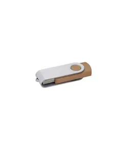 Chiavetta USB 4 Gb girevole in paglia di grano