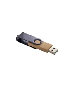 Chiavetta USB 4 Gb girevole in paglia di grano