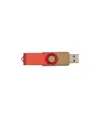 Chiavetta USB 4 Gb girevole in paglia di grano