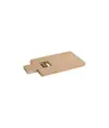 Chiavetta USB 4GB a forma di tessera in legno.