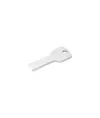 Chiavetta USB 4Gb in metallo a forma di chiave con foro per portachiavi