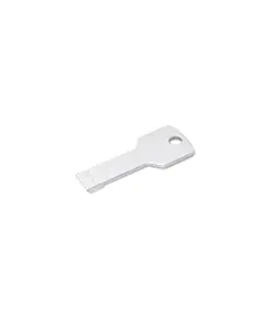 Chiavetta USB 4Gb in metallo a forma di chiave con foro per portachiavi