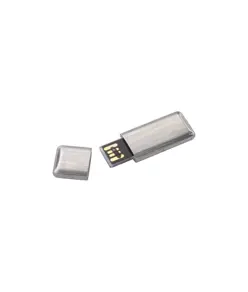 Chiavetta Usb, in metallo e con luce bianca 4GB