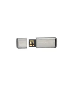 Chiavetta Usb, in metallo e con luce bianca 4GB