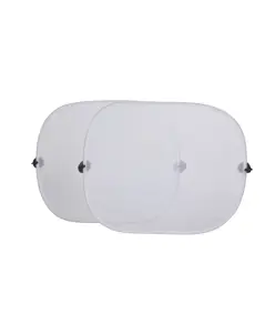 Coppia parasole per finestrini auto, antiriflettente, ripiegabili in bustina di PVC