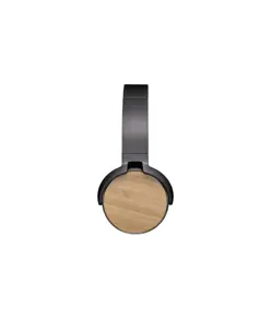 Cuffie bluetooth pieghevoli in ABS e  bambù