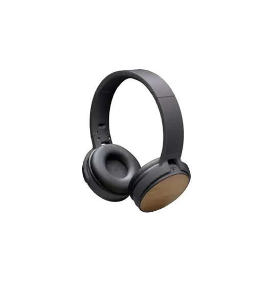 Cuffie bluetooth pieghevoli in ABS e  bambù
