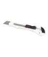 Cutter/taglierino in ABS con fermo lama, grande e 2 lame di ricambio