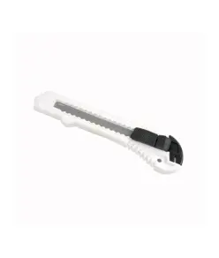 Cutter/taglierino in ABS con fermo lama, medio
