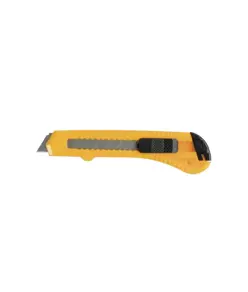 Cutter/taglierino in ABS con fermo lama, medio