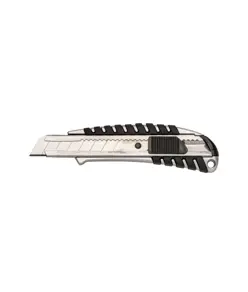 Cutter/taglierino in plastica  con fermo lama, medio