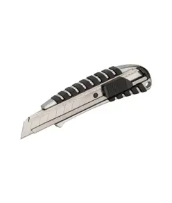 Cutter/taglierino in plastica  con fermo lama, medio