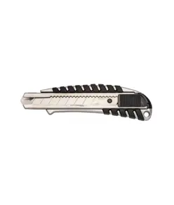 Cutter/taglierino in plastica  con fermo lama, medio